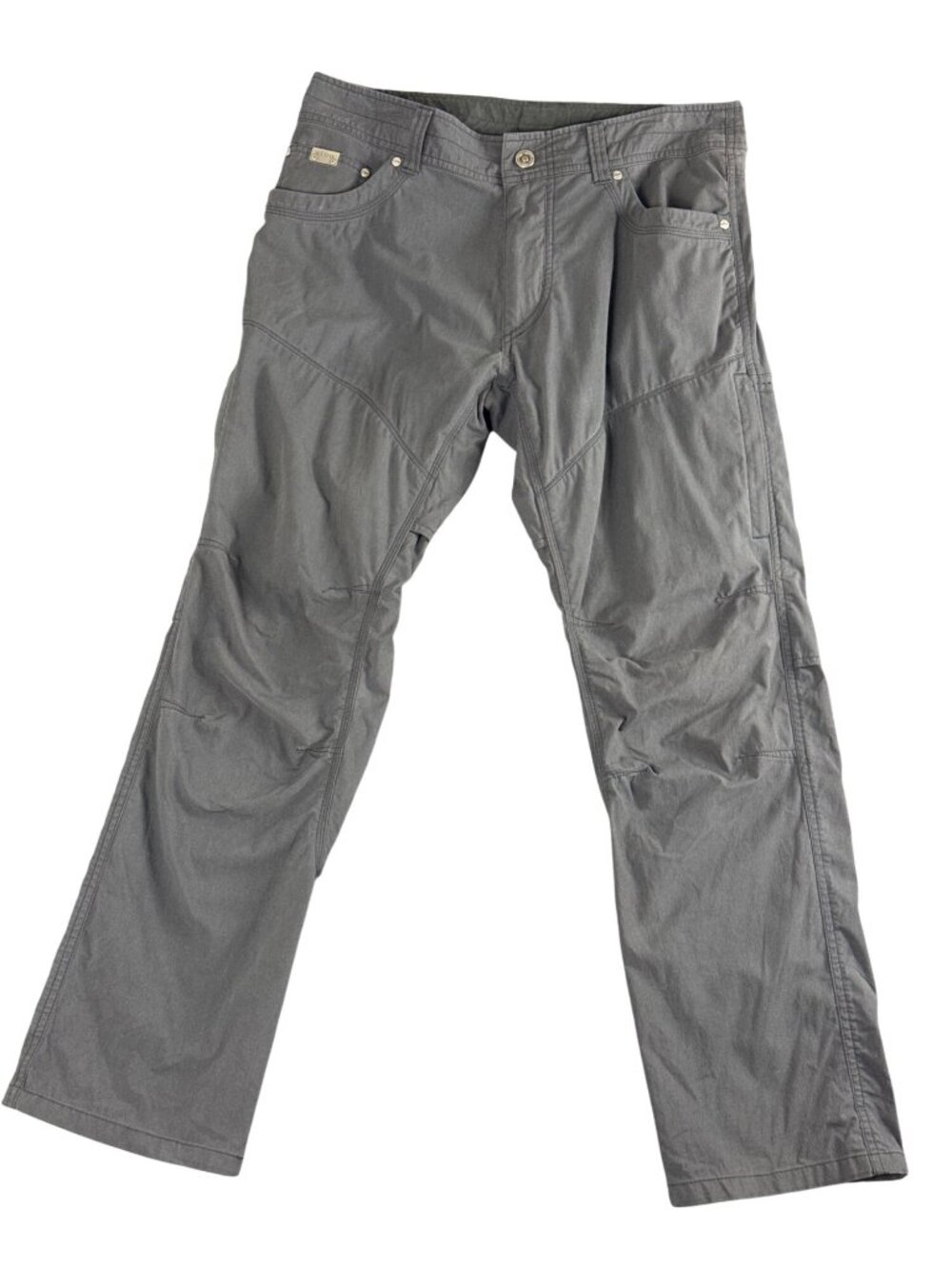 Kühl Konfidant Air Pants Mens 32x30 Gray Ventilated Hiking Gorpcore Workwear
